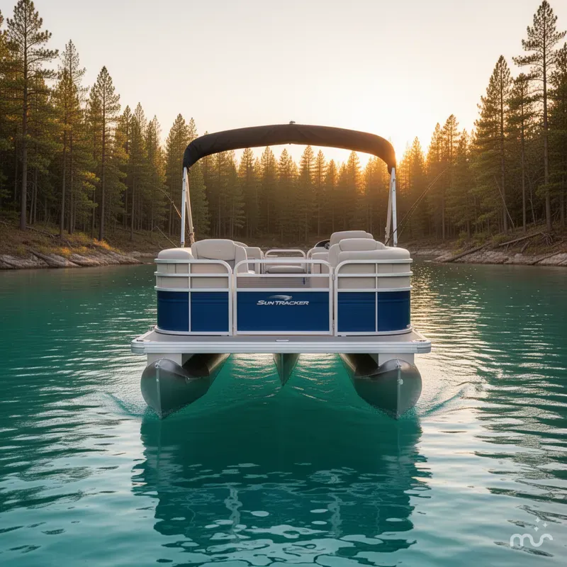 Slide: The Image of Sun Tracker Fishin' Barge 20 DLX 2026 - 1