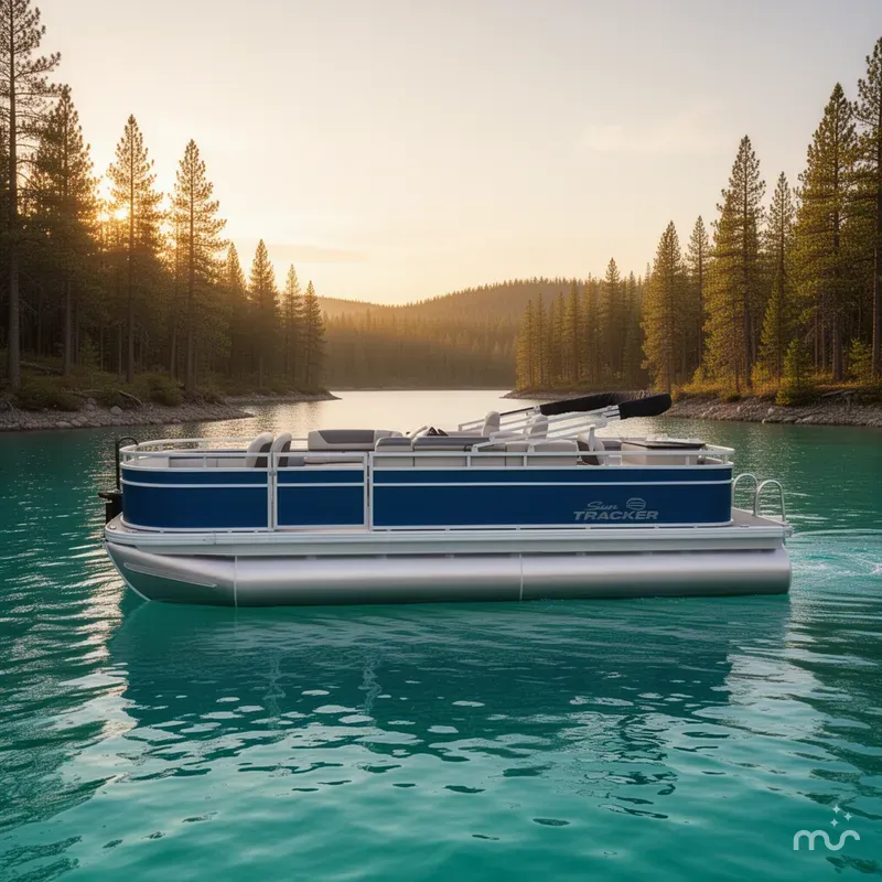 Slide: The Image of Sun Tracker Fishin' Barge 20 DLX 2026 - 2