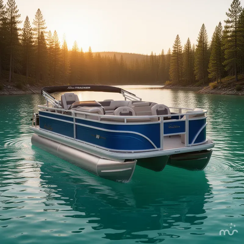 Slide: The Image of Sun Tracker Fishin' Barge 20 DLX 2026 - 3