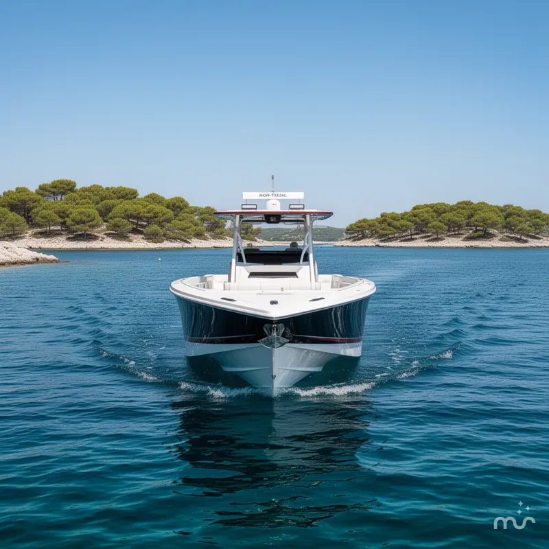 Slide: The Image of Nor-Tech 390 Sport Center Console 2018 - 3