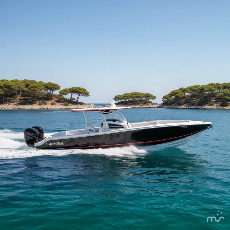 Slide: The Image of Nor-Tech 390 Sport Center Console 2018 - 4