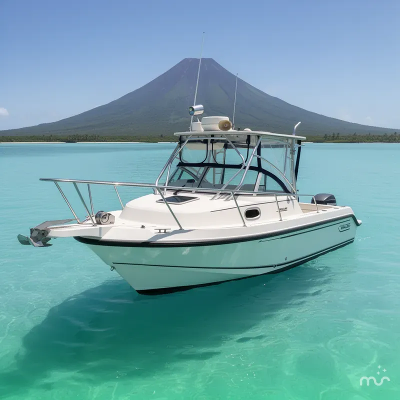 Slide: The Image of Boston Whaler 235 Conquest 2000 - 2