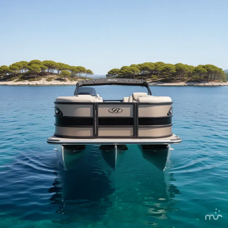 Slide: The Image of Bentley Pontoons Legacy 223 DL Navigator 2026 - 1