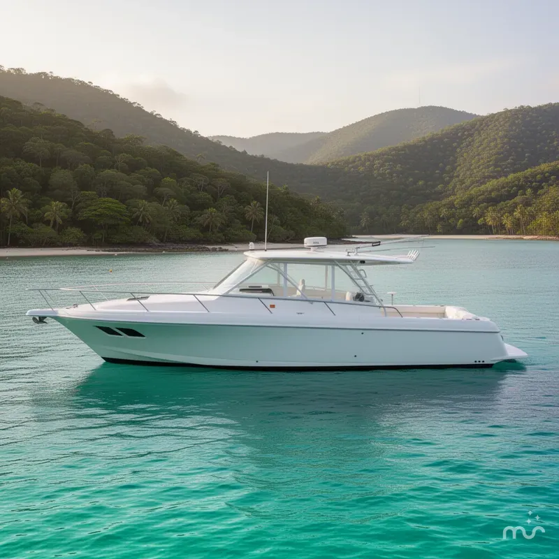 Slide: The Image of Intrepid 390 Sport Yacht 2008 - 2