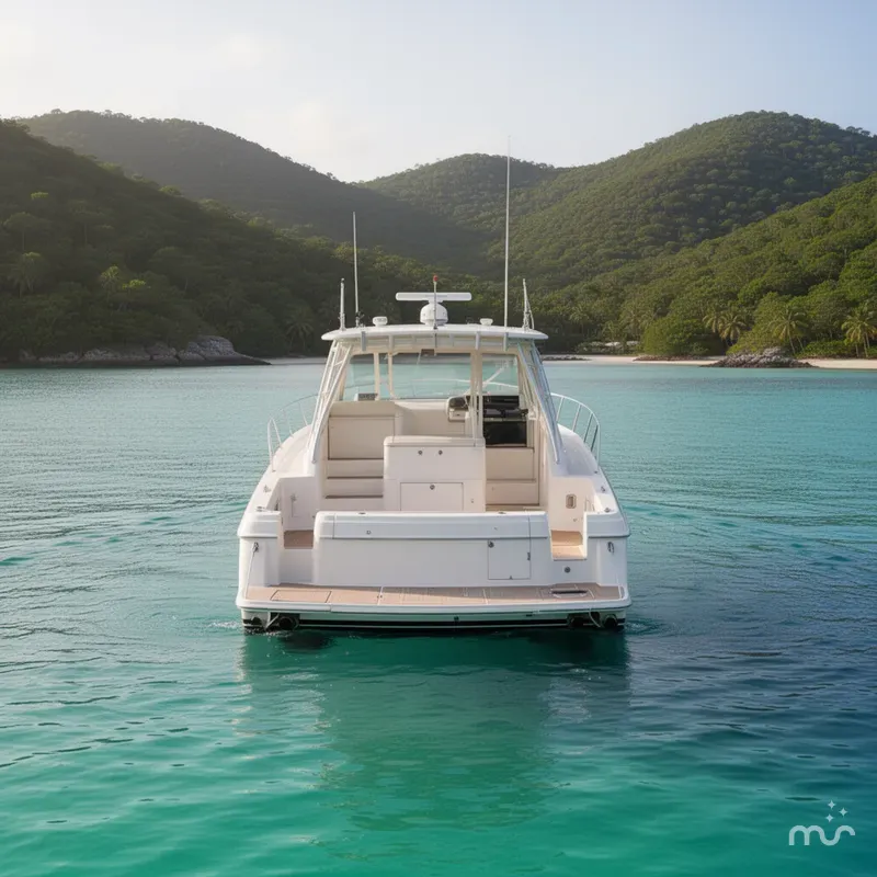 Slide: The Image of Intrepid 390 Sport Yacht 2008 - 3