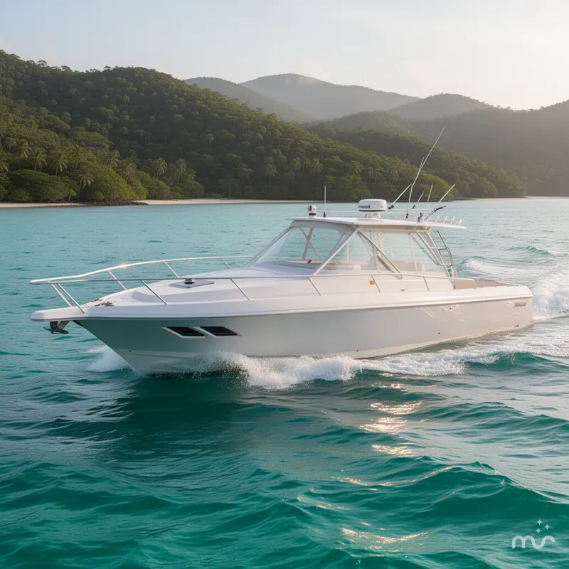 Slide: The Image of Intrepid 390 Sport Yacht 2008 - 4