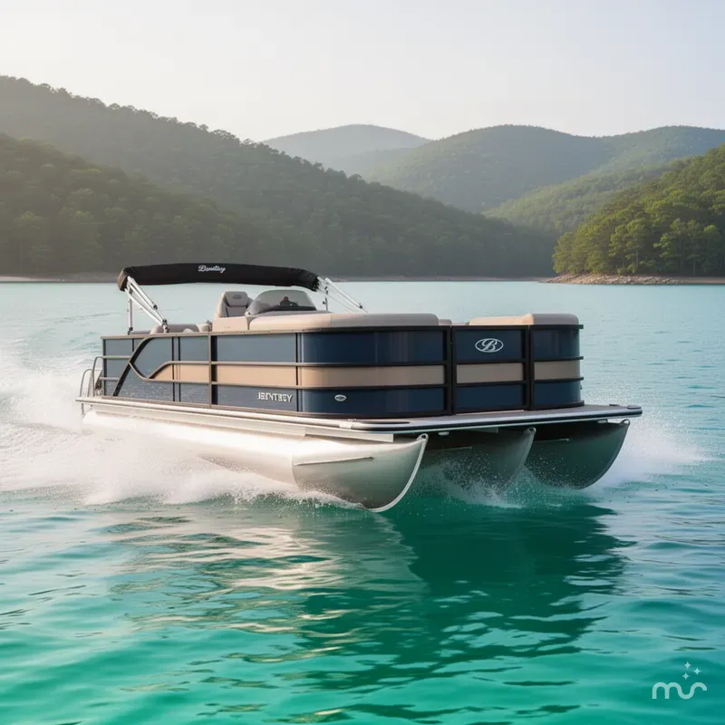 Slide: The Image of Bentley Pontoons Legacy 223 Fish N Cruise 2026 - 2
