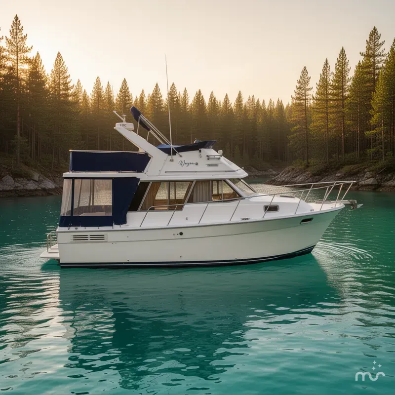 Slide: The Image of Bayliner 3288 Motoryacht 1989 - 2