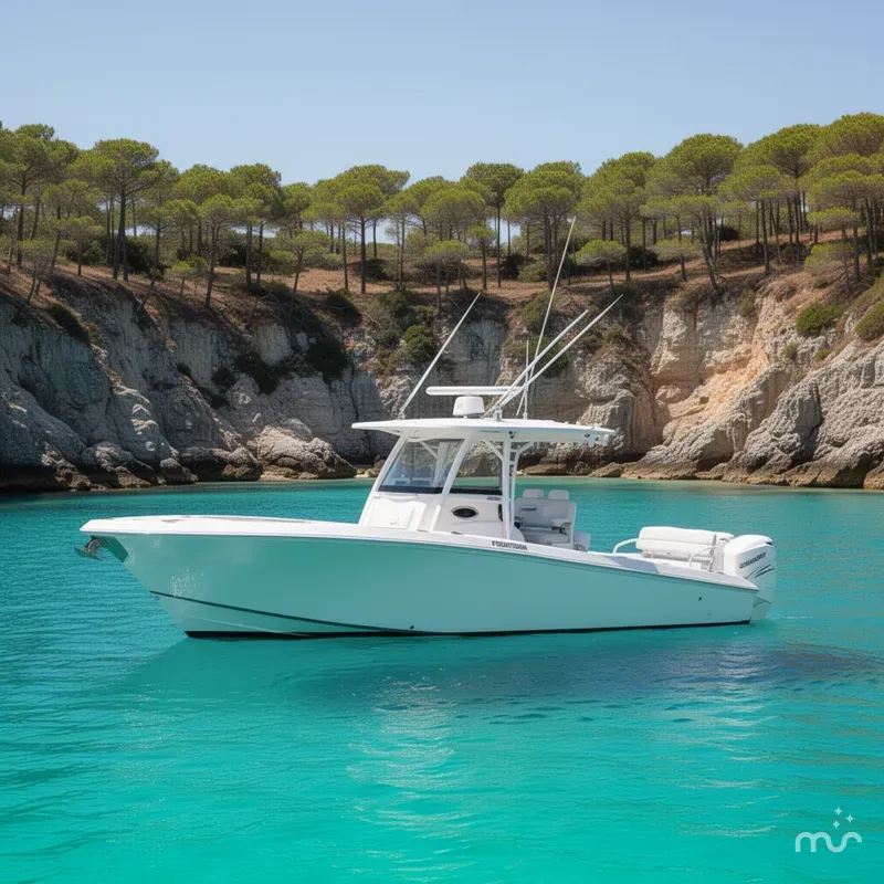 The Image of Fountain 38 Center Console 2020 - 0
