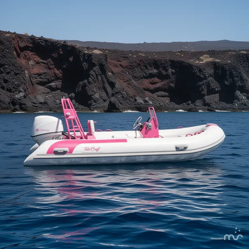 Slide: The Image of Tide Craft Custom Pink & White Catalina 13 2026 - 2