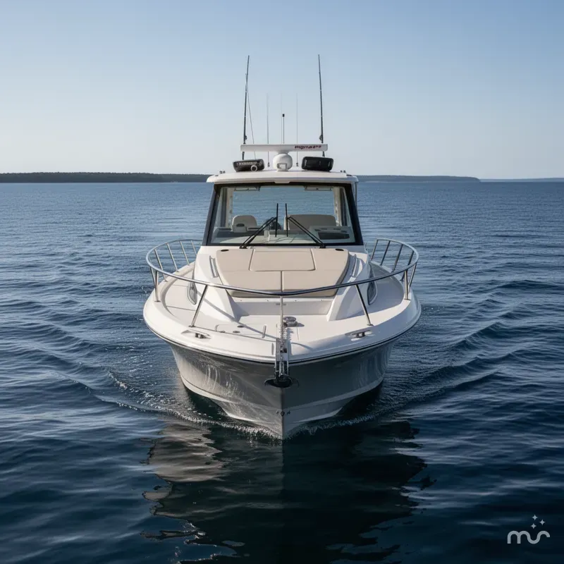 Slide: The Image of Boston Whaler 325 Conquest 2021 - 0