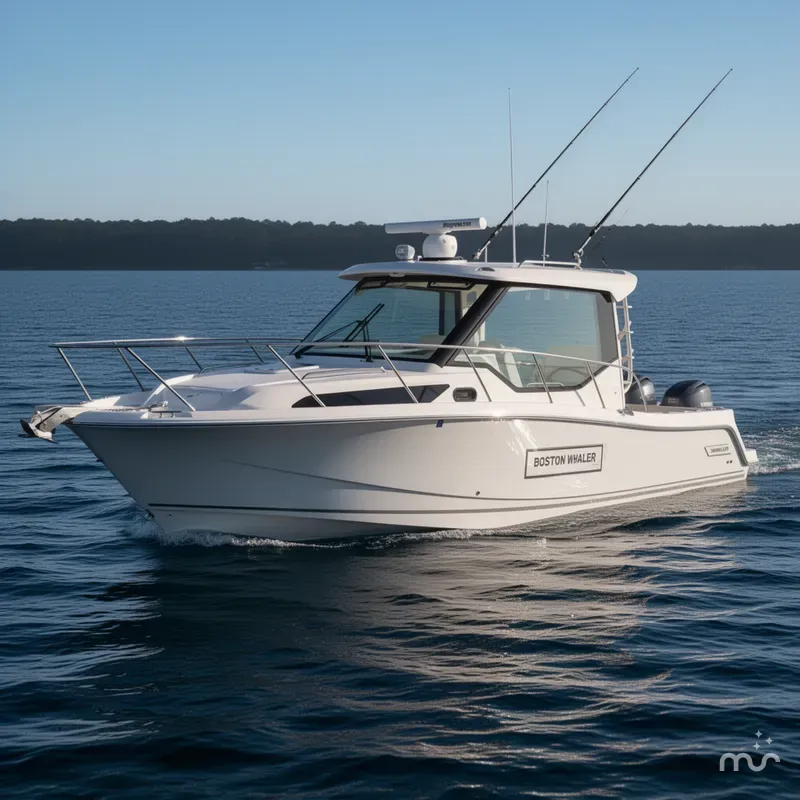 Slide: The Image of Boston Whaler 325 Conquest 2021 - 1