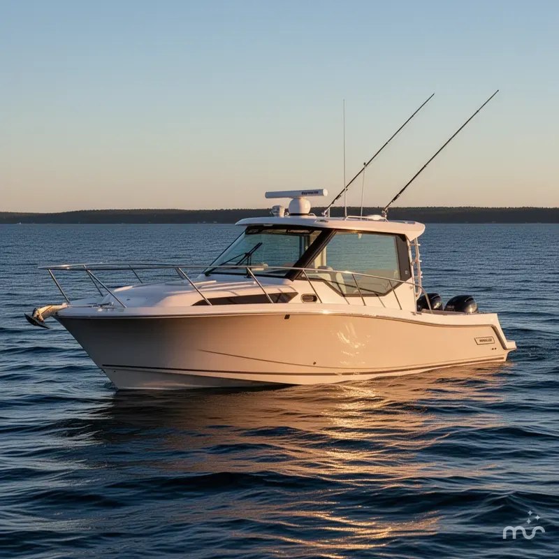 Slide: The Image of Boston Whaler 325 Conquest 2021 - 2