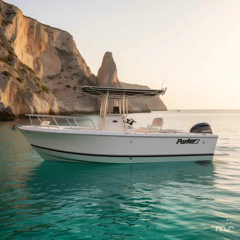 Slide: The Image of Parker Marine 210 Coastal 2026 - 2