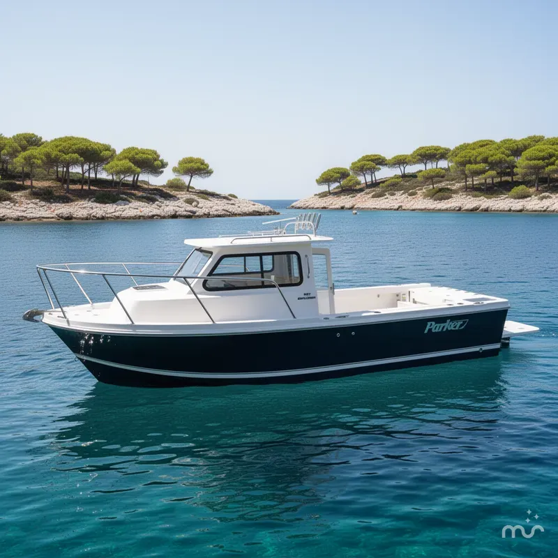 Slide: The Image of Parker Marine 227 Explorer 2026 - 2