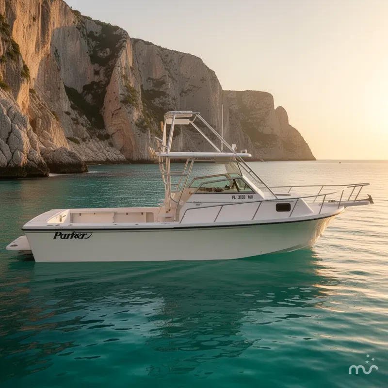 The Image of Parker Marine 2510 Modified Vee Walkaround 2005 - 0