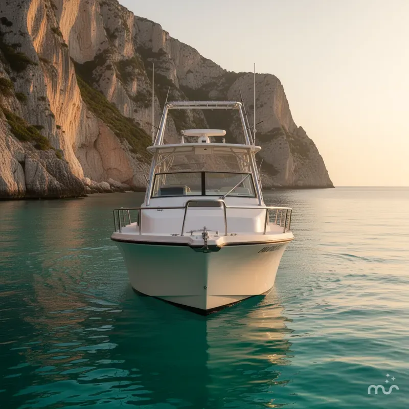 Slide: The Image of Parker Marine 2510 Modified Vee Walkaround 2005 - 1