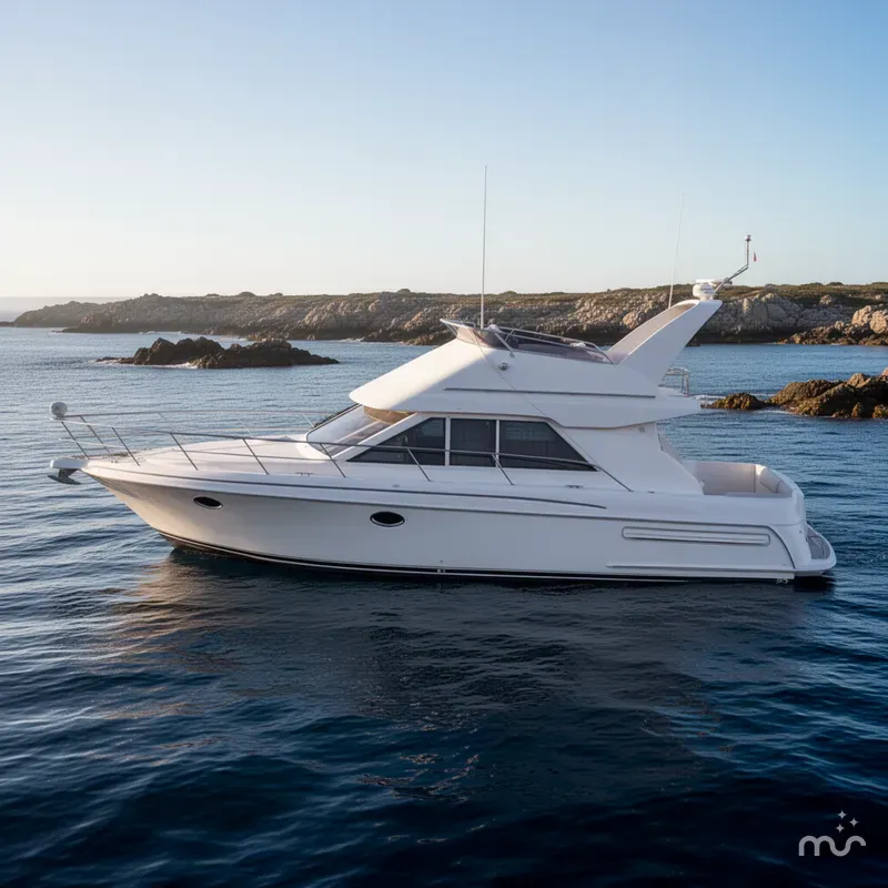 Slide: The Image of Cruisers 3585 Flybridge 1999 - 2