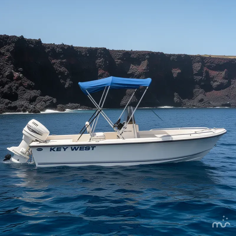 Slide: The Image of Key West 1720 Center Console 2000 - 2