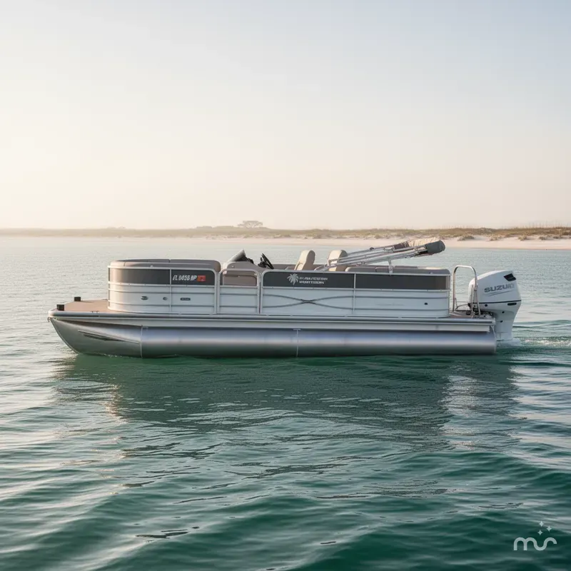 Slide: The Image of South Bay 200 Series 23 FOOT-150HP TRITOON 2018 - 1