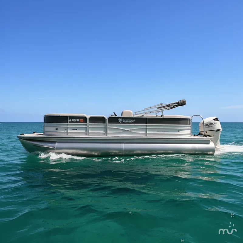Slide: The Image of South Bay 200 Series 23 FOOT-150HP TRITOON 2018 - 1