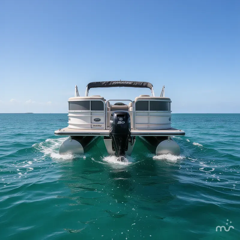 Slide: The Image of South Bay 200 Series 23 FOOT-150HP TRITOON 2018 - 2