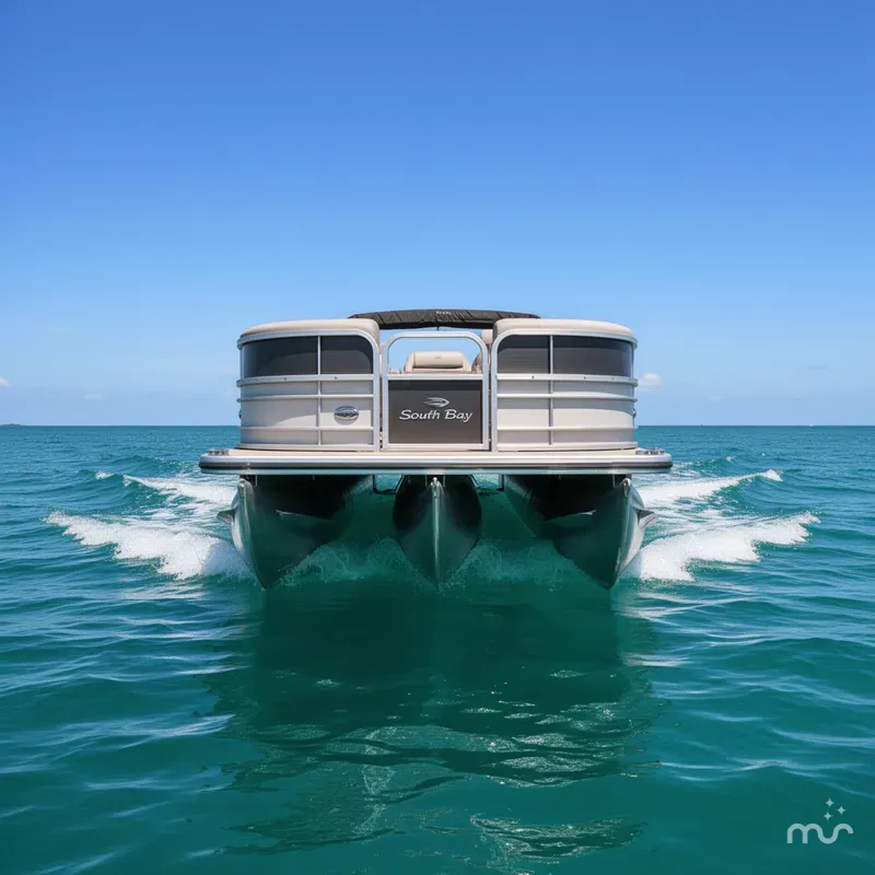 Slide: The Image of South Bay 200 Series 23 FOOT-150HP TRITOON 2018 - 3