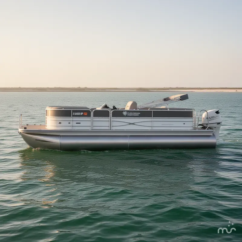 Slide: The Image of South Bay 200 Series 23 FOOT-150HP TRITOON 2018 - 1