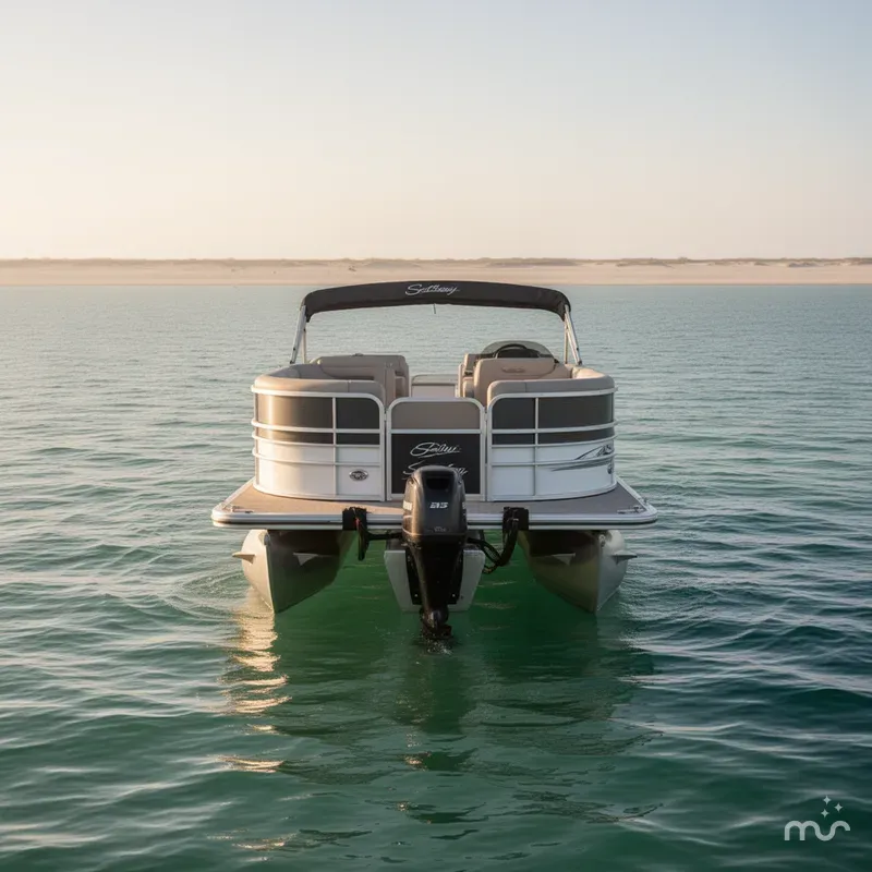 Slide: The Image of South Bay 200 Series 23 FOOT-150HP TRITOON 2018 - 2