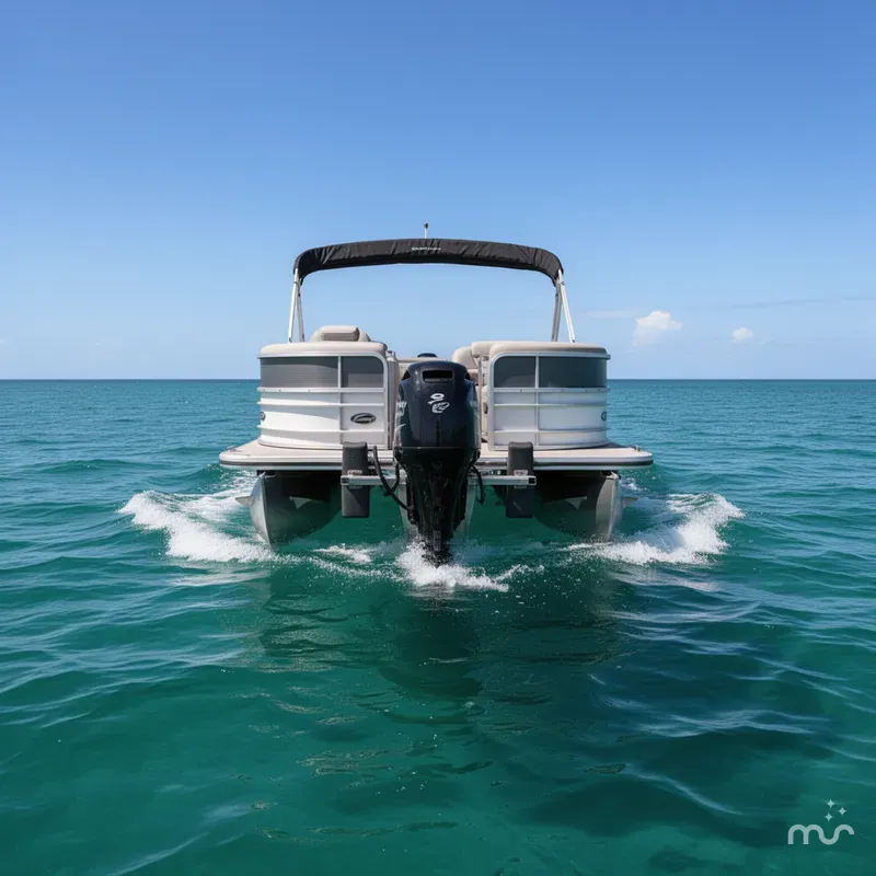 Slide: The Image of South Bay 200 Series 23 FOOT-150HP TRITOON 2018 - 2