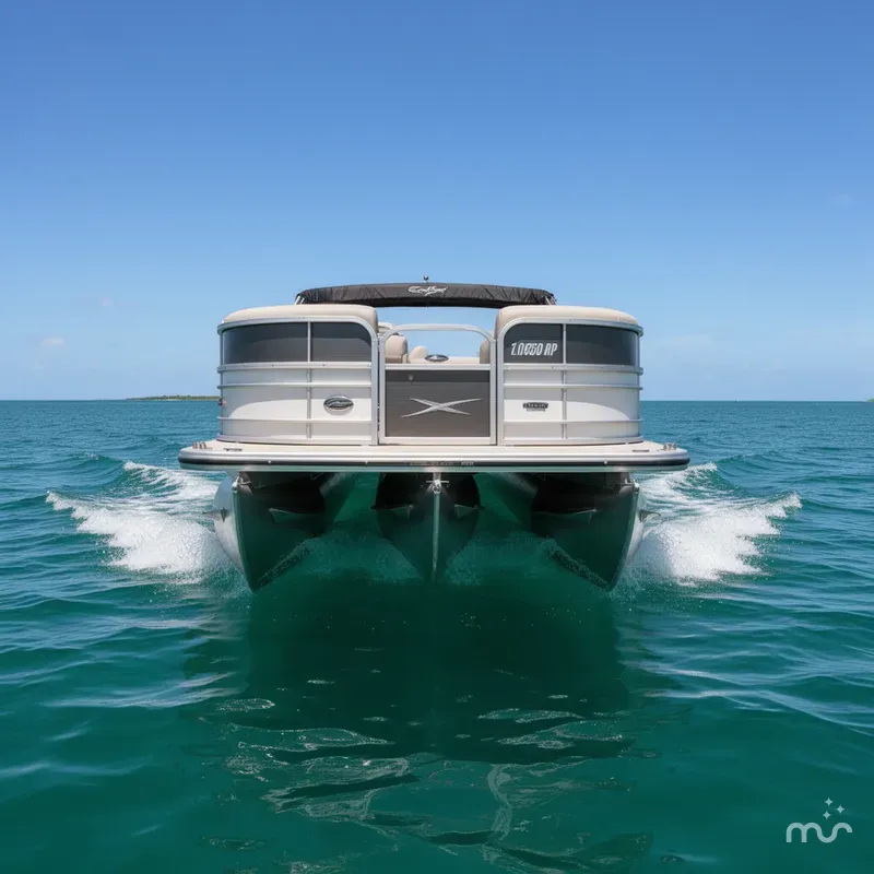 Slide: The Image of South Bay 200 Series 23 FOOT-150HP TRITOON 2018 - 3