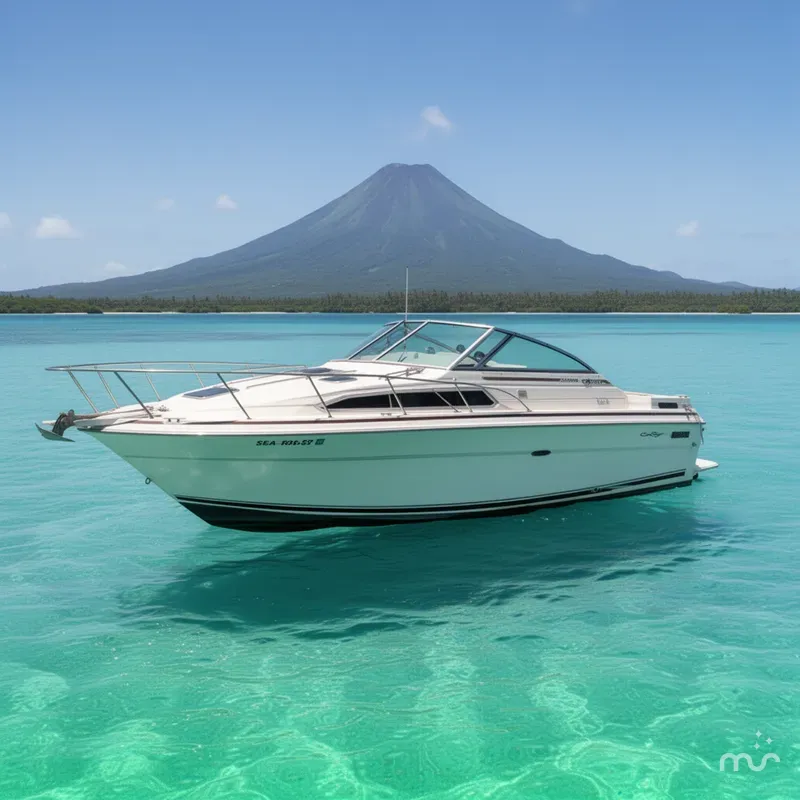 Slide: The Image of Sea Ray 270 Sundancer 1985 - 2