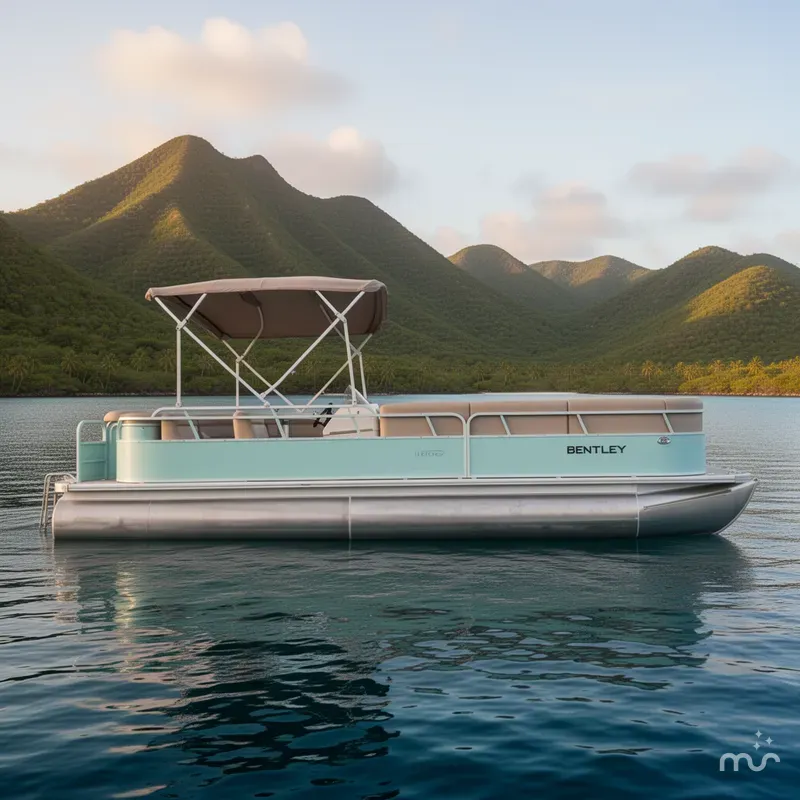 Slide: The Image of Bentley Pontoons 240 CRUISE 2007 - 2