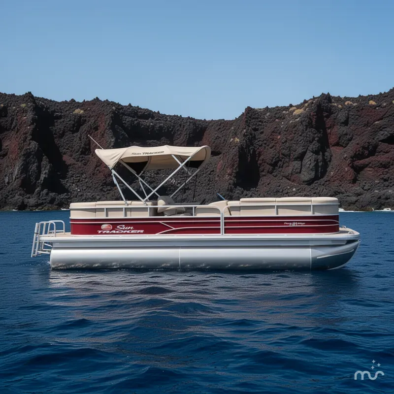 Slide: The Image of Sun Tracker Party Barge 24 DLX 2018 - 2