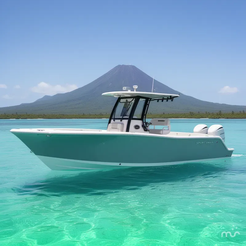 Slide: The Image of Sportsman Open 232 Center Console 2026 - 2