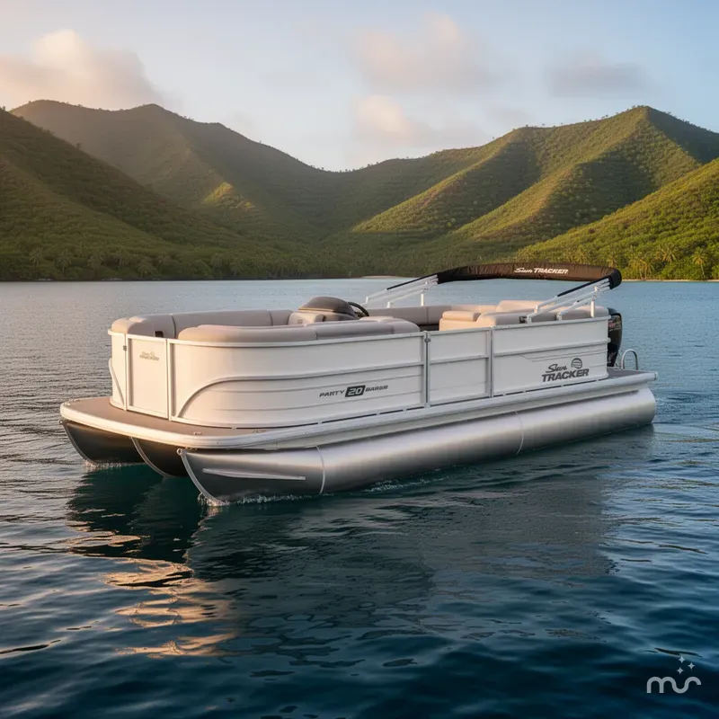The Image of Sun Tracker Party Barge 20 DLX 2026 - 0