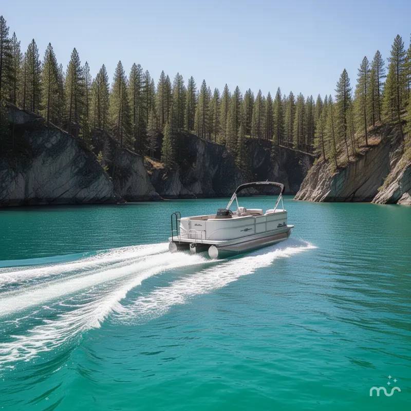 Slide: The Image of Sun Tracker Party Barge 16 DLX 2026 - 4