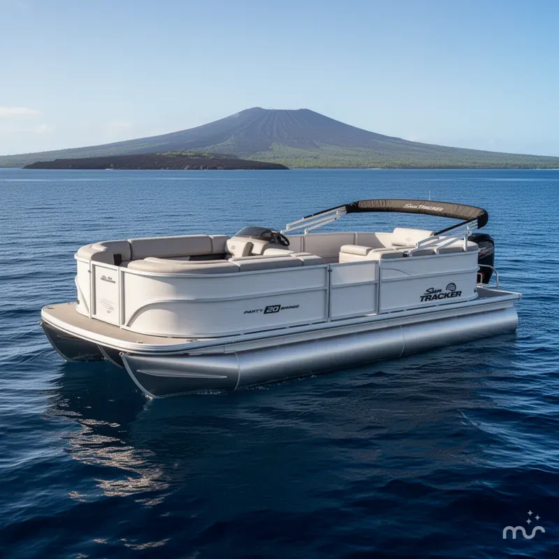 The Image of Sun Tracker Party Barge 20 DLX 2026 - 0
