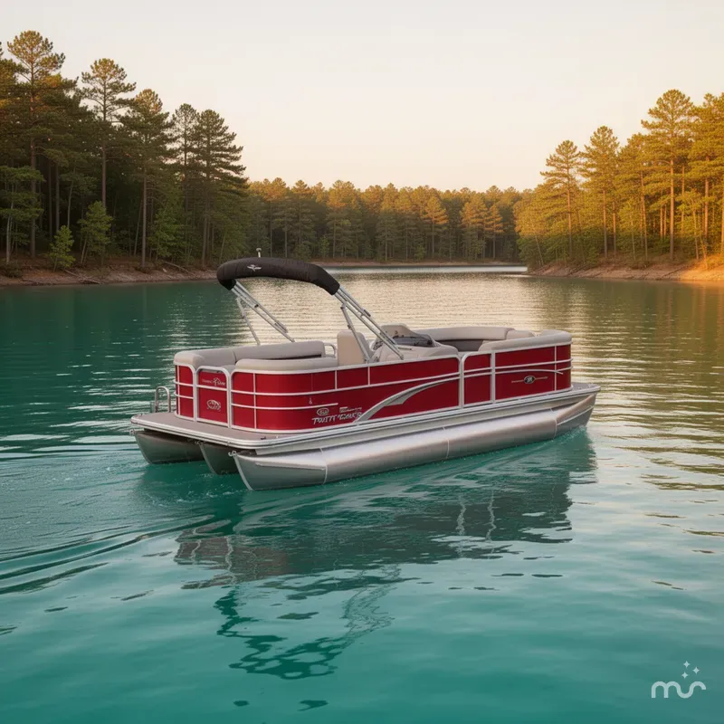 The Image of Sun Tracker Party Barge 18 DLX 2026 - 0