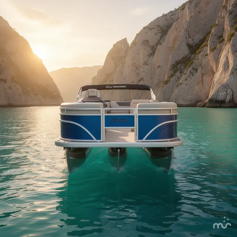 Slide: The Image of Sun Tracker Fishin' Barge 20 DLX 2026 - 1
