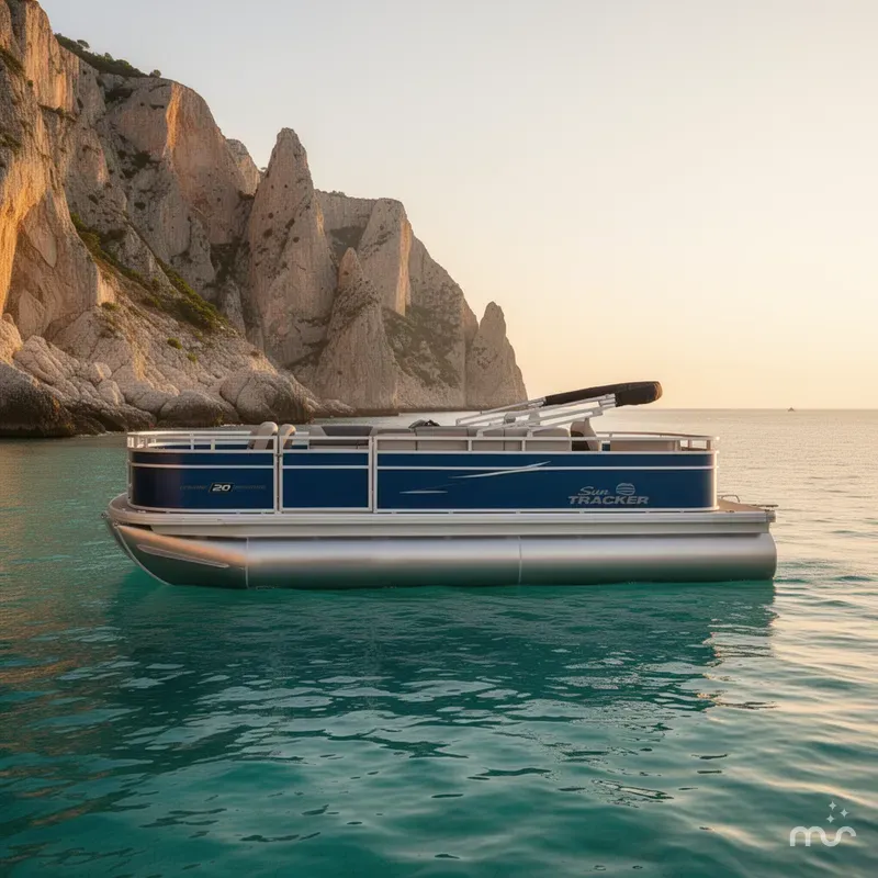 Slide: The Image of Sun Tracker Fishin' Barge 20 DLX 2026 - 2