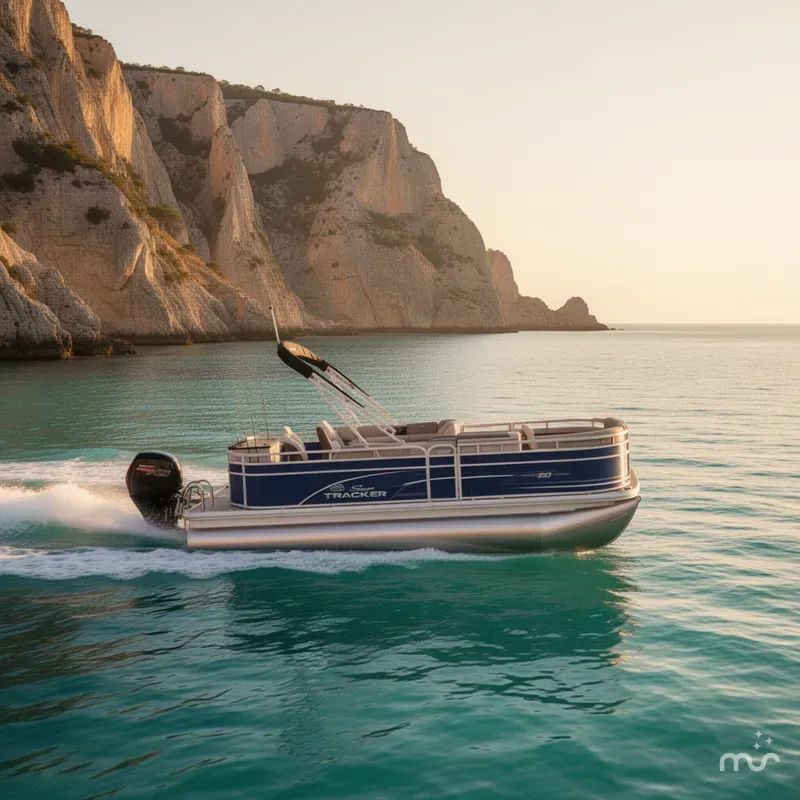Slide: The Image of Sun Tracker Fishin' Barge 20 DLX 2026 - 4