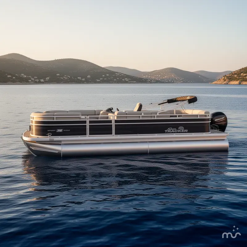 Slide: The Image of Sun Tracker SportFish 22 DLX 2026 - 2