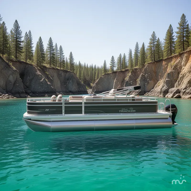 Slide: The Image of Sun Tracker Fishin' Barge 22 XP3 2026 - 2
