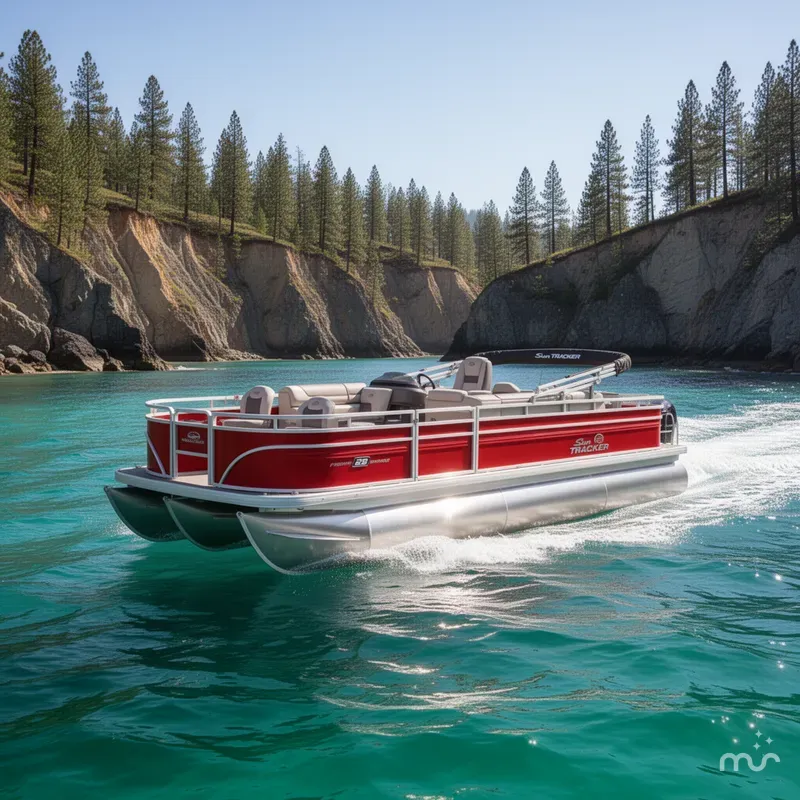 Slide: The Image of Sun Tracker Fishin' Barge 22 XP3 2026 - 4
