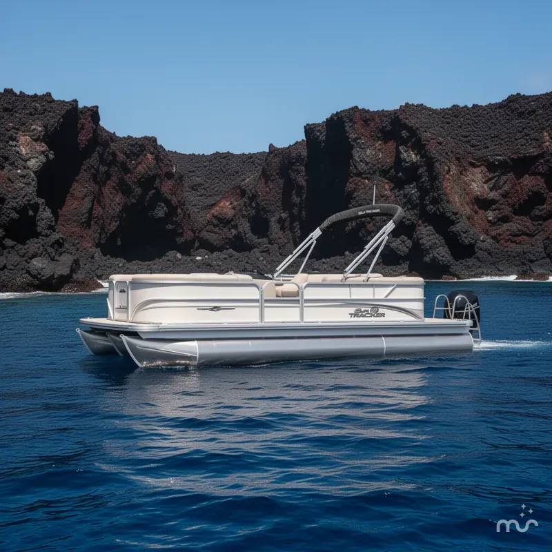 Slide: The Image of Sun Tracker Party Barge 22 XP3 2026 - 2