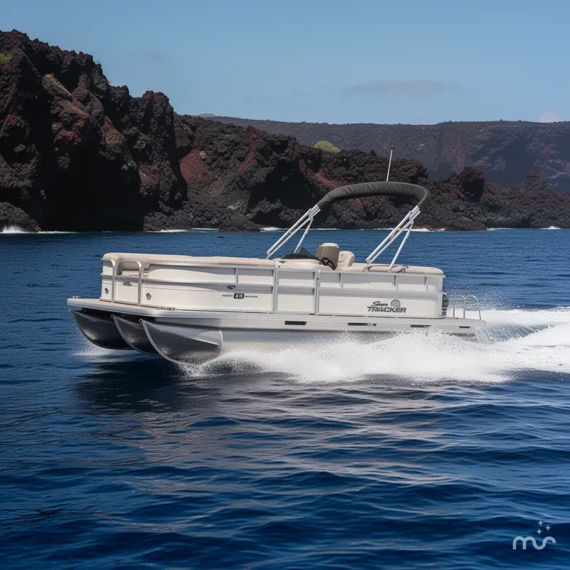 Slide: The Image of Sun Tracker Party Barge 22 XP3 2026 - 4