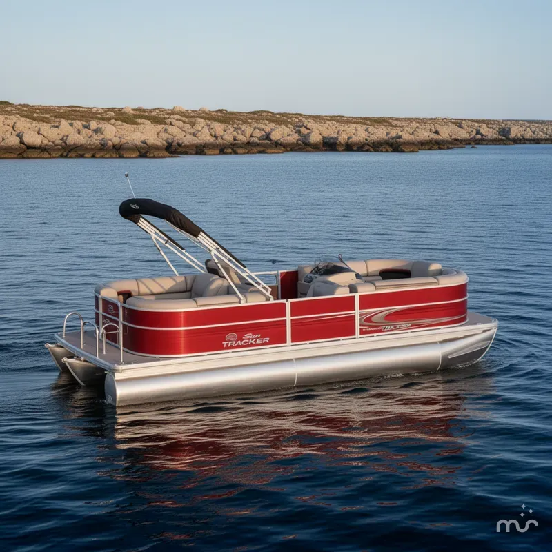 The Image of Sun Tracker Party Barge 22 DLX 2026 - 0