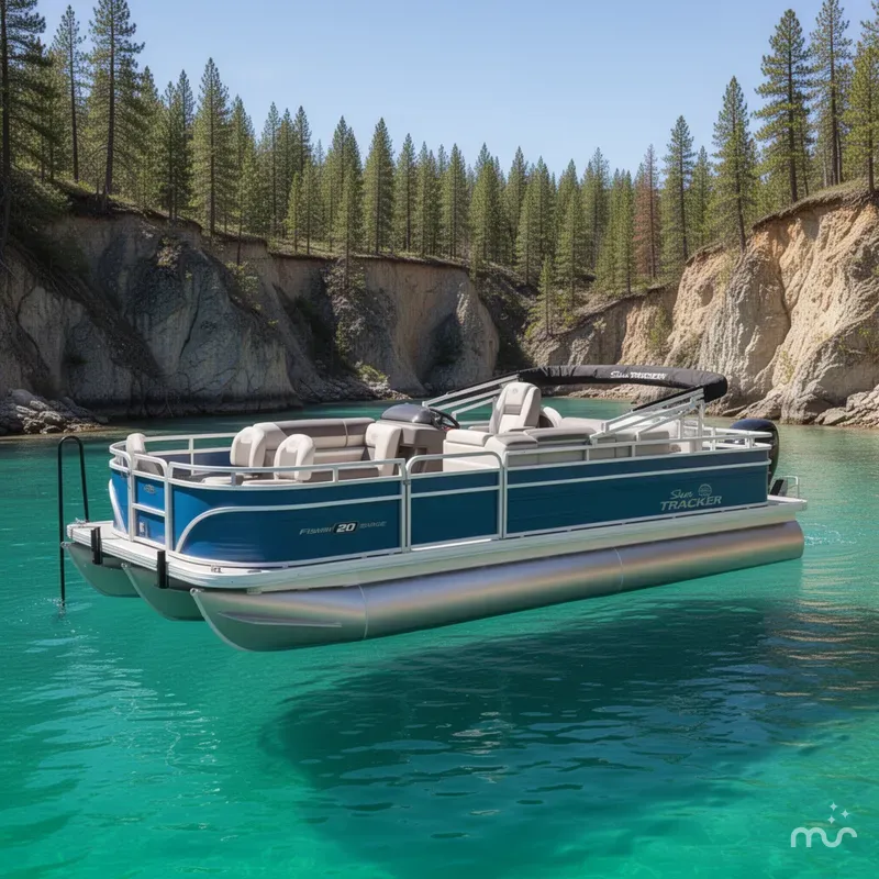 The Image of Sun Tracker Fishin' Barge 20 DLX 2026 - 0
