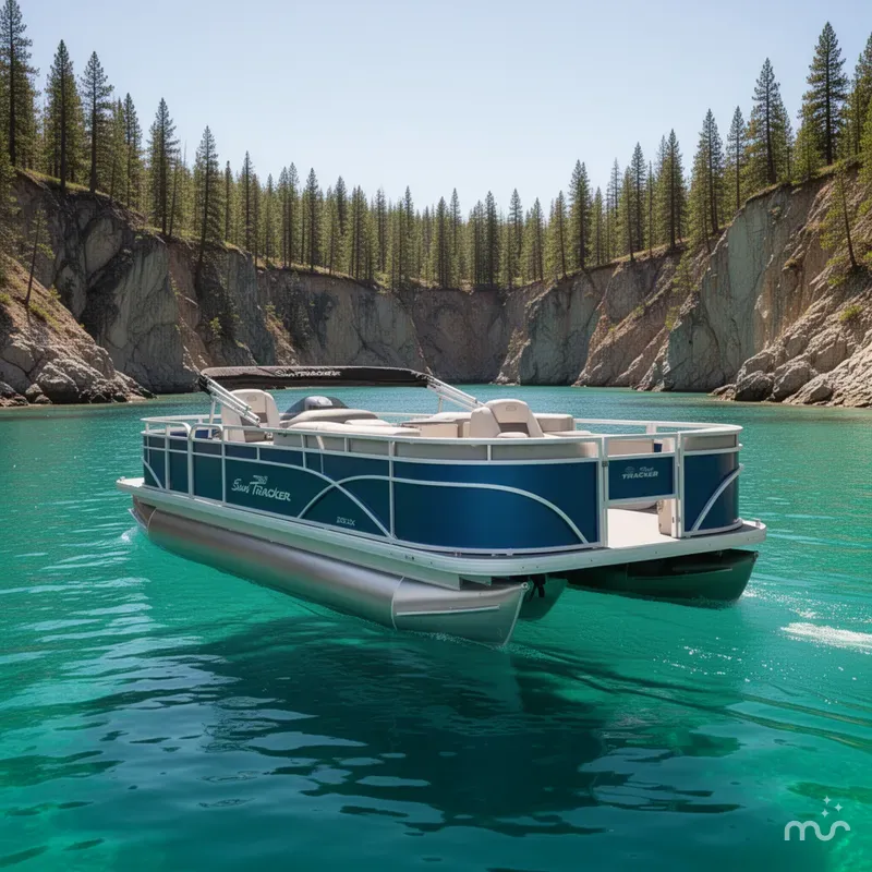 Slide: The Image of Sun Tracker Fishin' Barge 20 DLX 2026 - 3